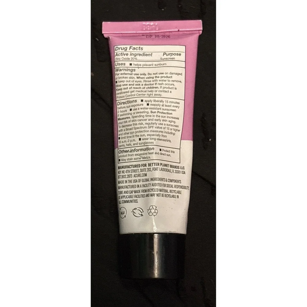 NEW Acure Radically Rejuvenating SPF 30 Day‎ Cream